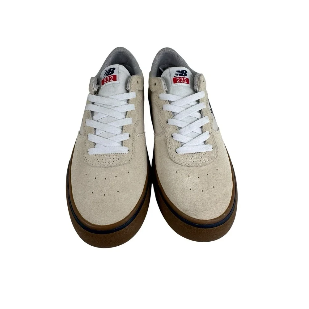 New Balance All Coasts 232 White Gum Size 9